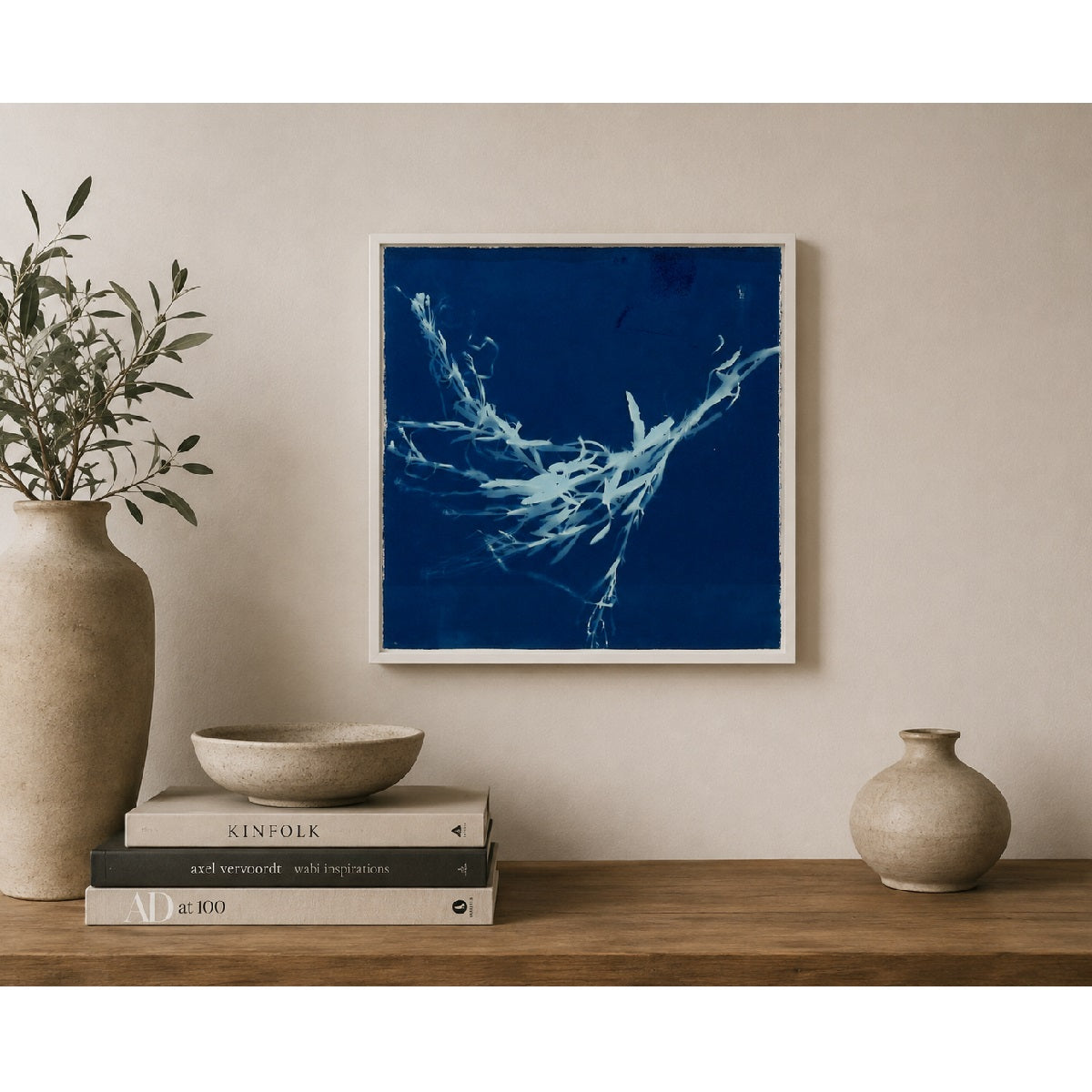 Venice Lagoon - cyanotype