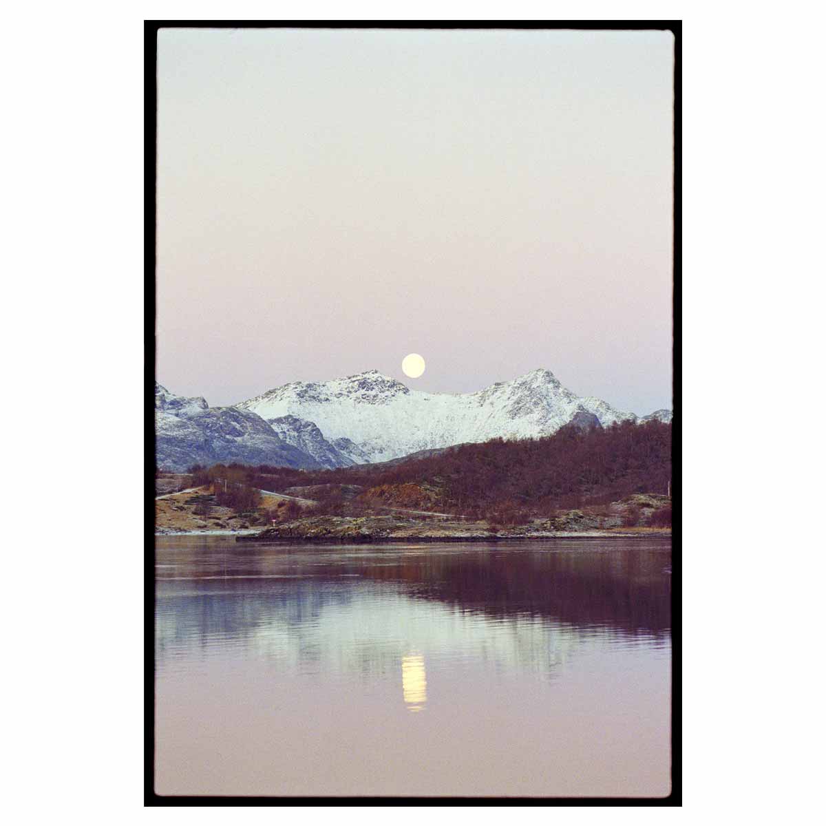 Pink Moon (Framed)