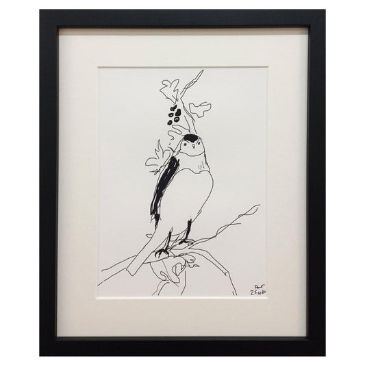 The Plump Warbler (Framed)