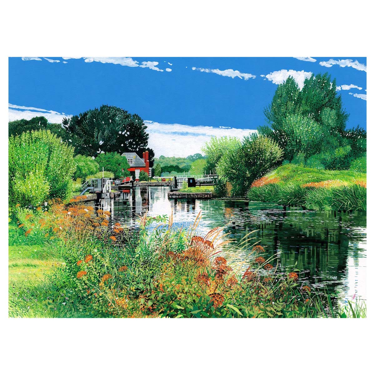 Exeter Locks 1000 Piece Puzzle