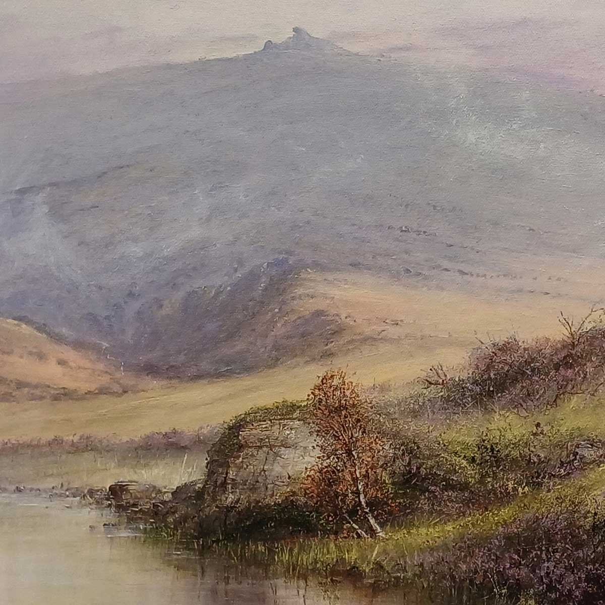 Mist on Haytor by Peter M. Drewett