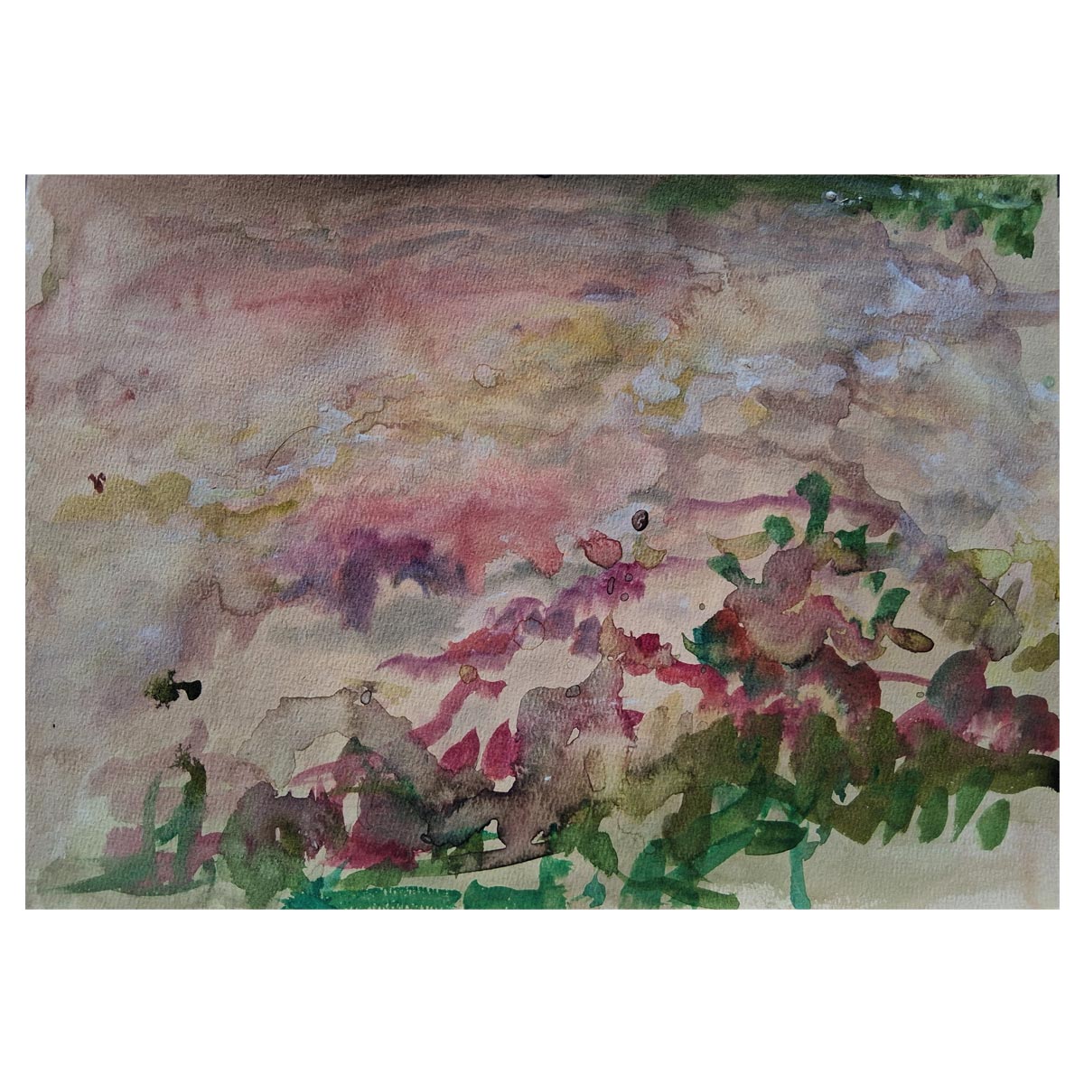 Plains 2 - 49cm x 37cm (Frame Size)