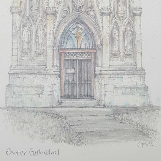North Door, Exeter Cathedral