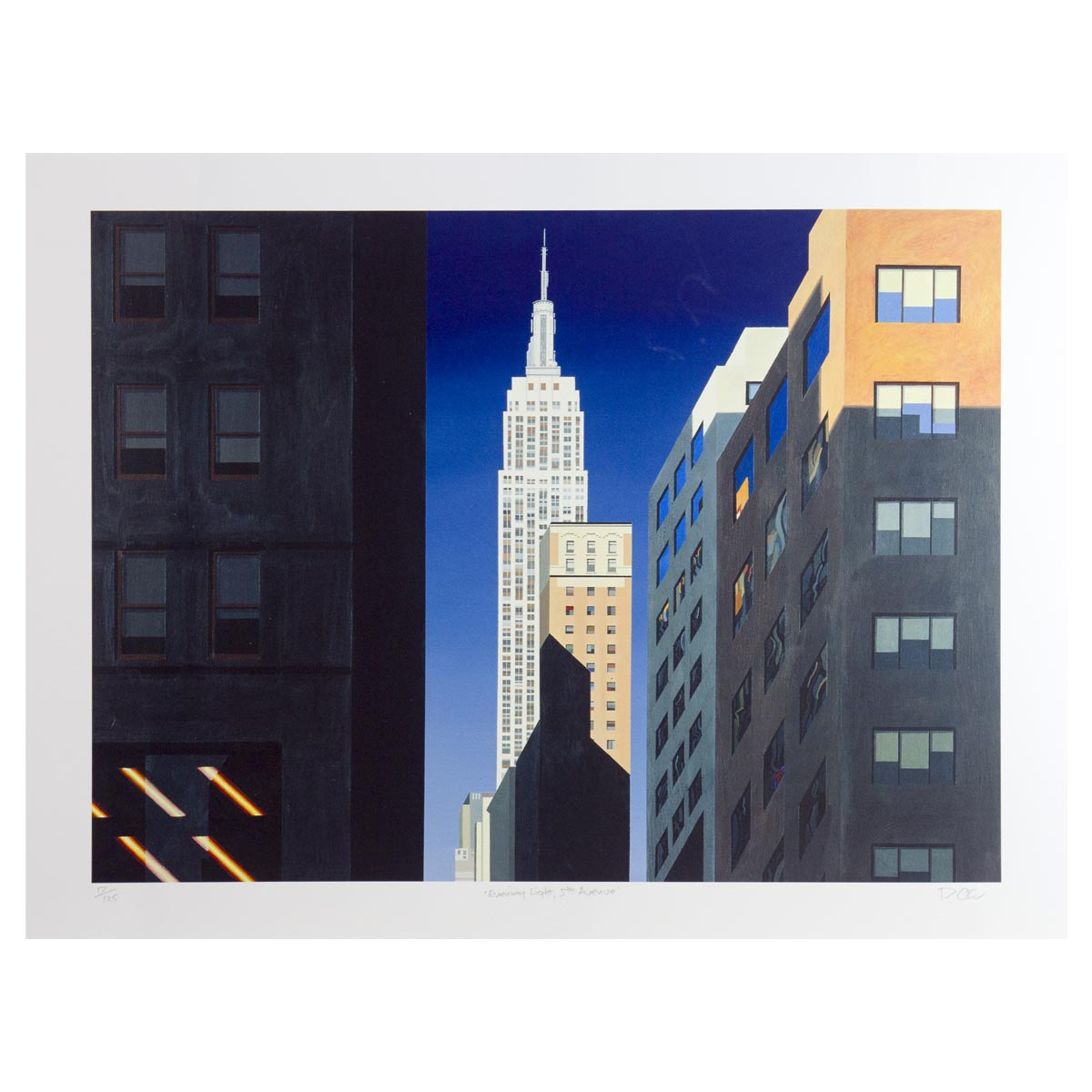 Evening Light, 5th Avenue By Michael Kidd
